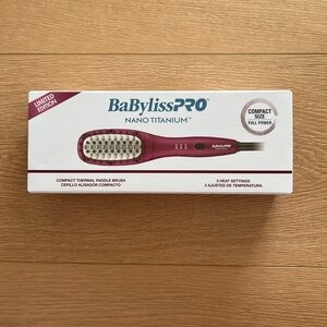 BaBylissPRO Nano Titanium Paddle Brush